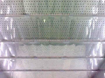 Pralna komora. Dovod zraka skozi strop iz nerjavnega jekla.