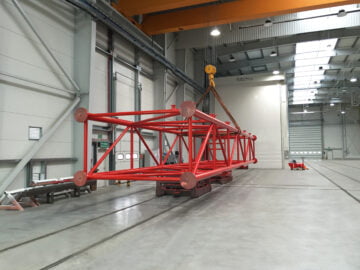 Komora za industrijsko lakiranje velikih dimenzij Space