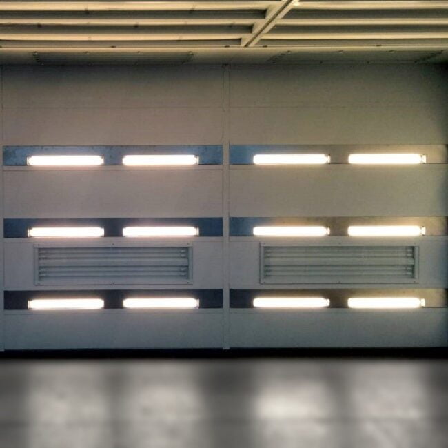 Lampade essiccazione IR a parete