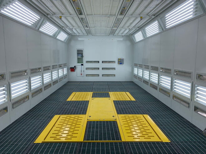 Električna komora za lakiranje