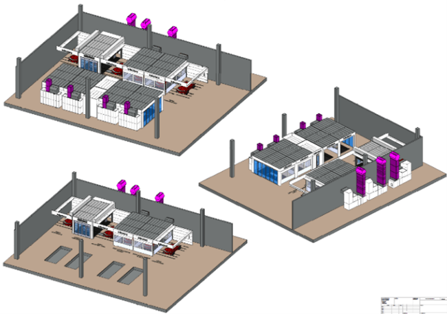 Layout efficiente verniciatura